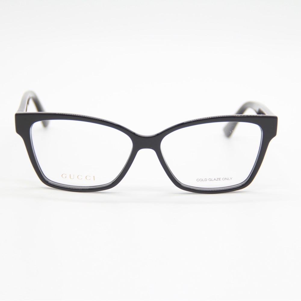 NEW GUCCI CAT-EYE EYEGLASSES GG0634O 001 BLACK GUCCI WOMEN'S EYEWEAR GG0634O - Picture 4 of 12